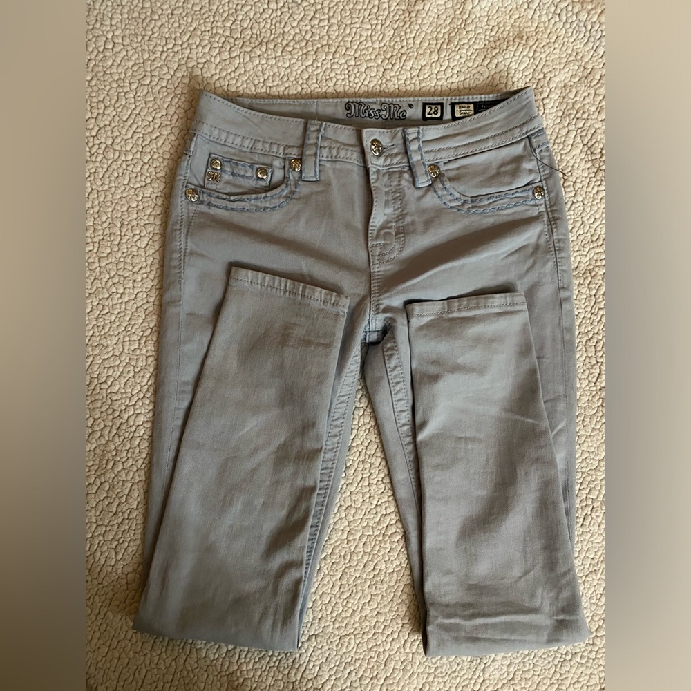 Size 28 skinny miss me jeans